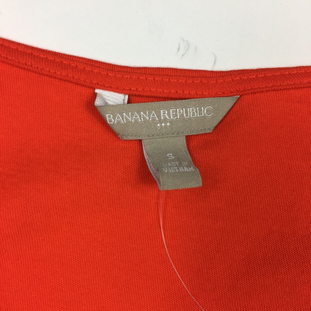 Banana Republic Orange Top Small - Picture 3 of 6
